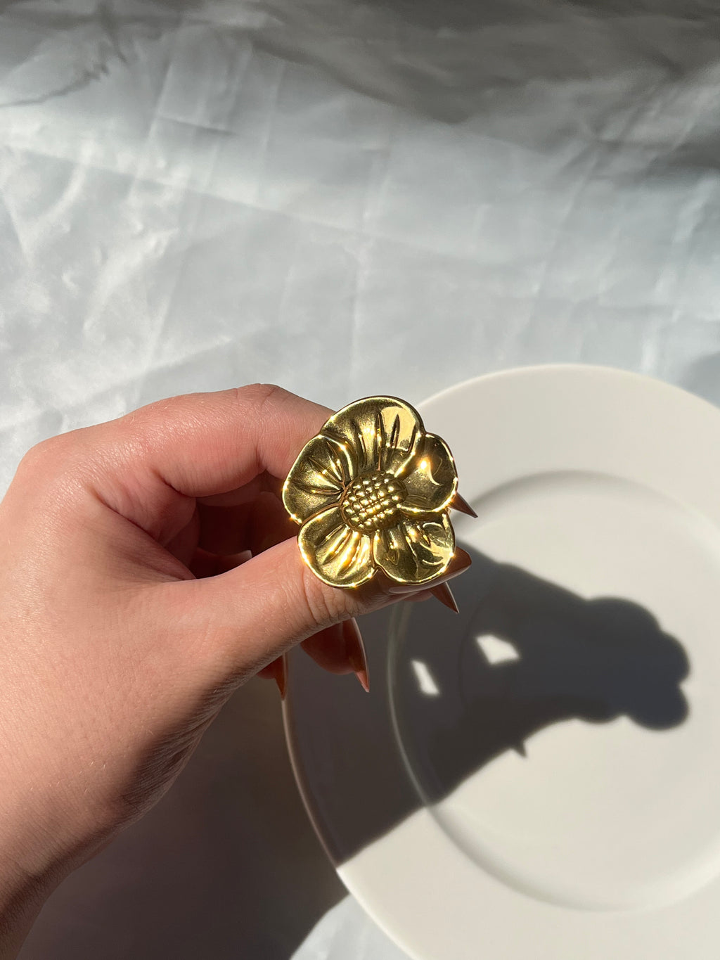 Rose Ring – Gold Stainless Steel