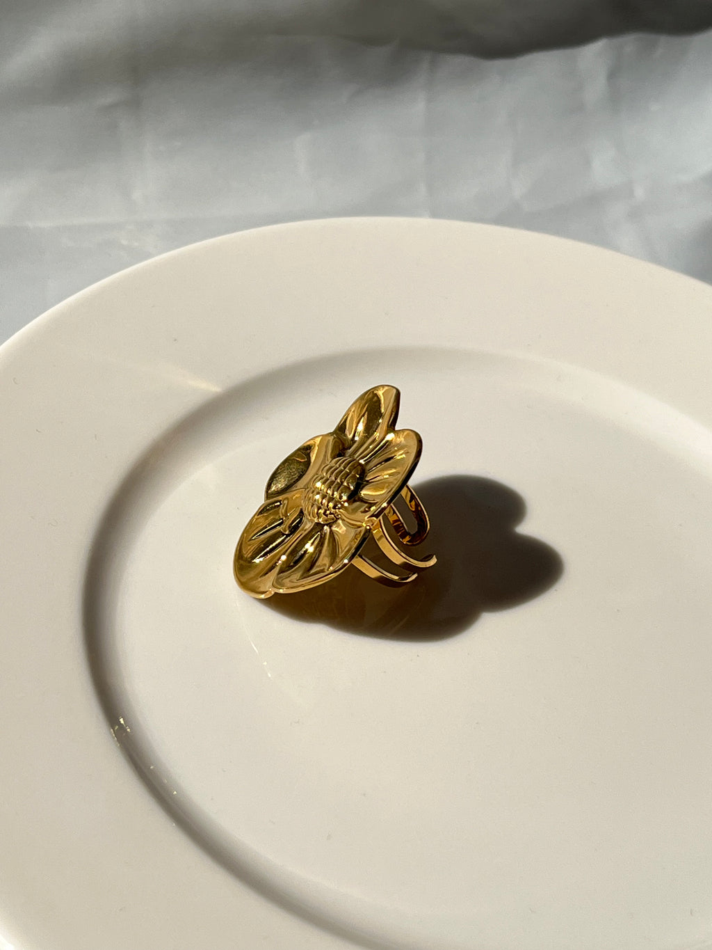 Rose Ring – Gold Stainless Steel