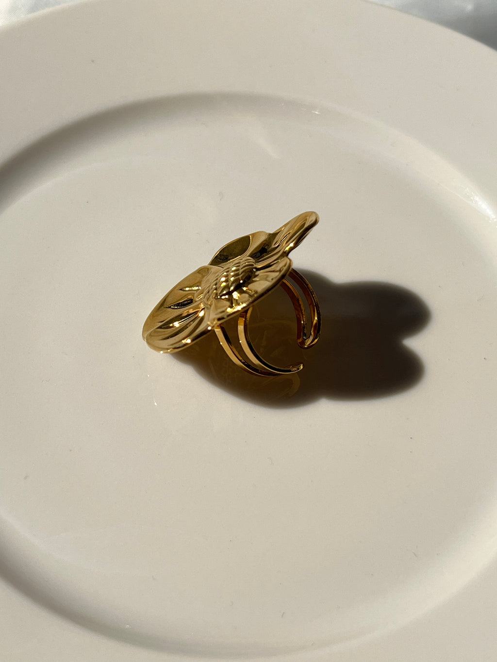 Rose Ring – Gold Stainless Steel
