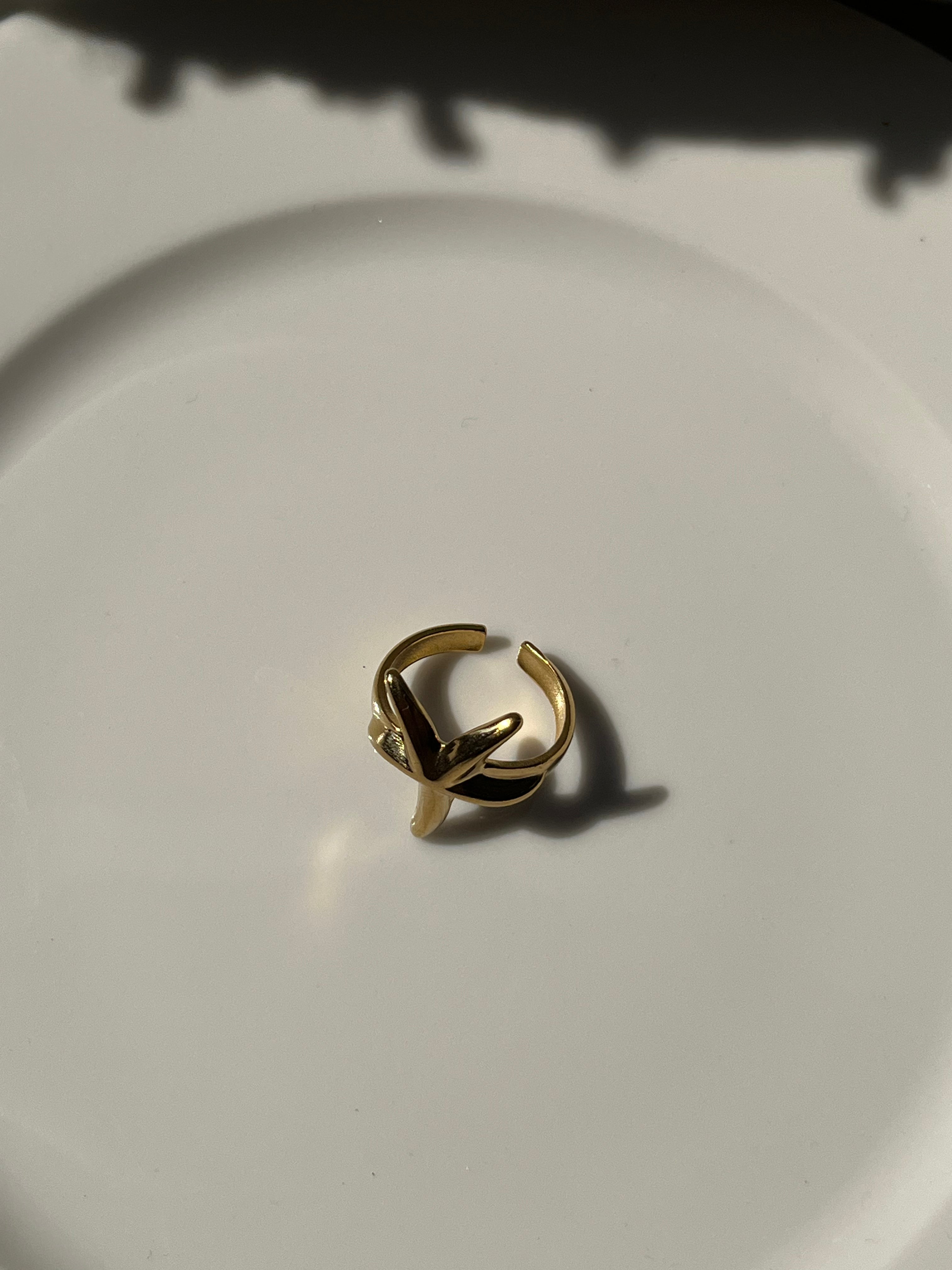 Gold Sea Star Ring – Stainless Steel