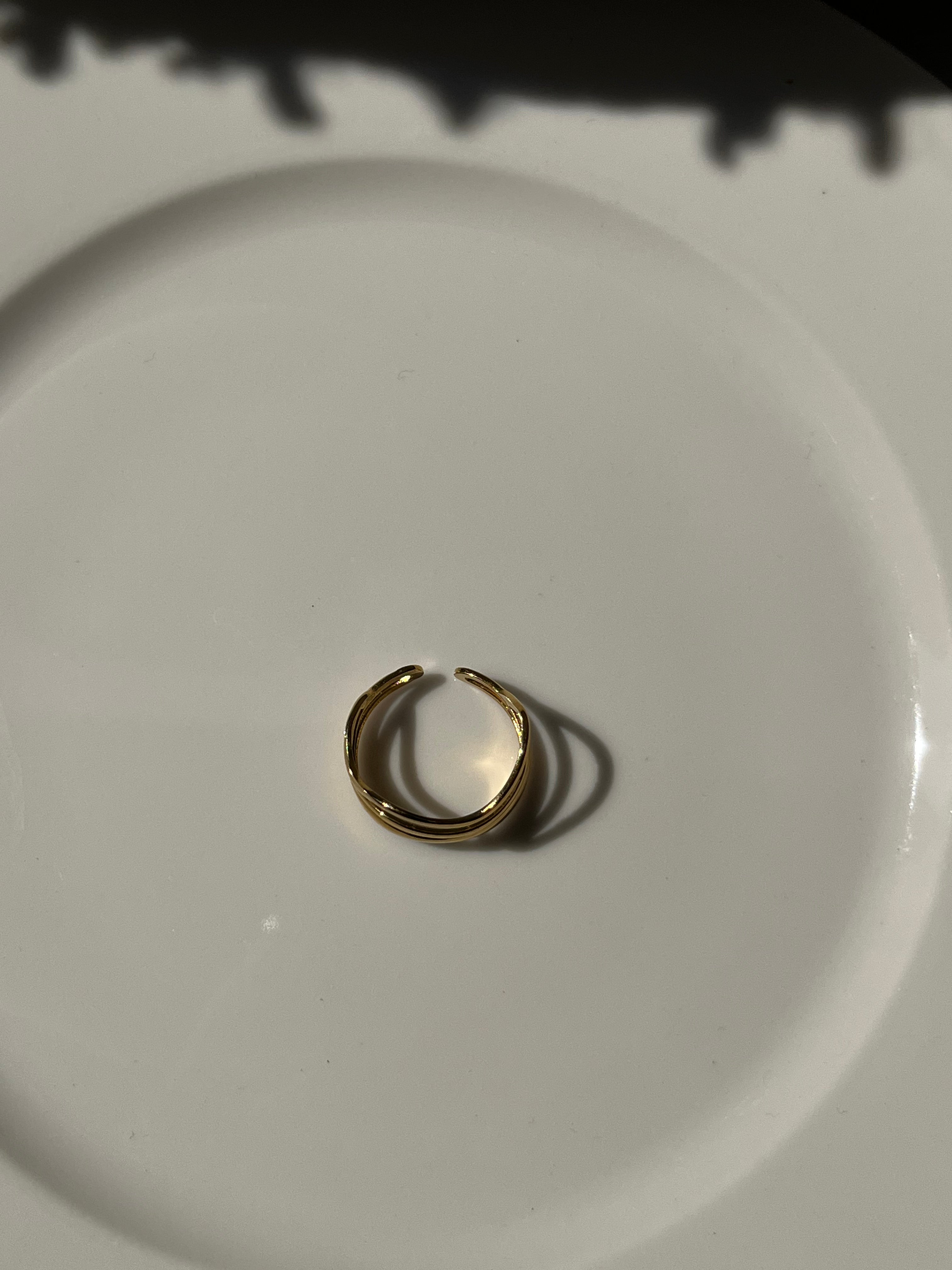 Gold Snake Ring – Stainless Steel