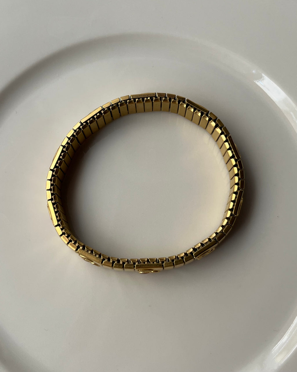 Italian Stainless Steel Bracelet "Cherry"