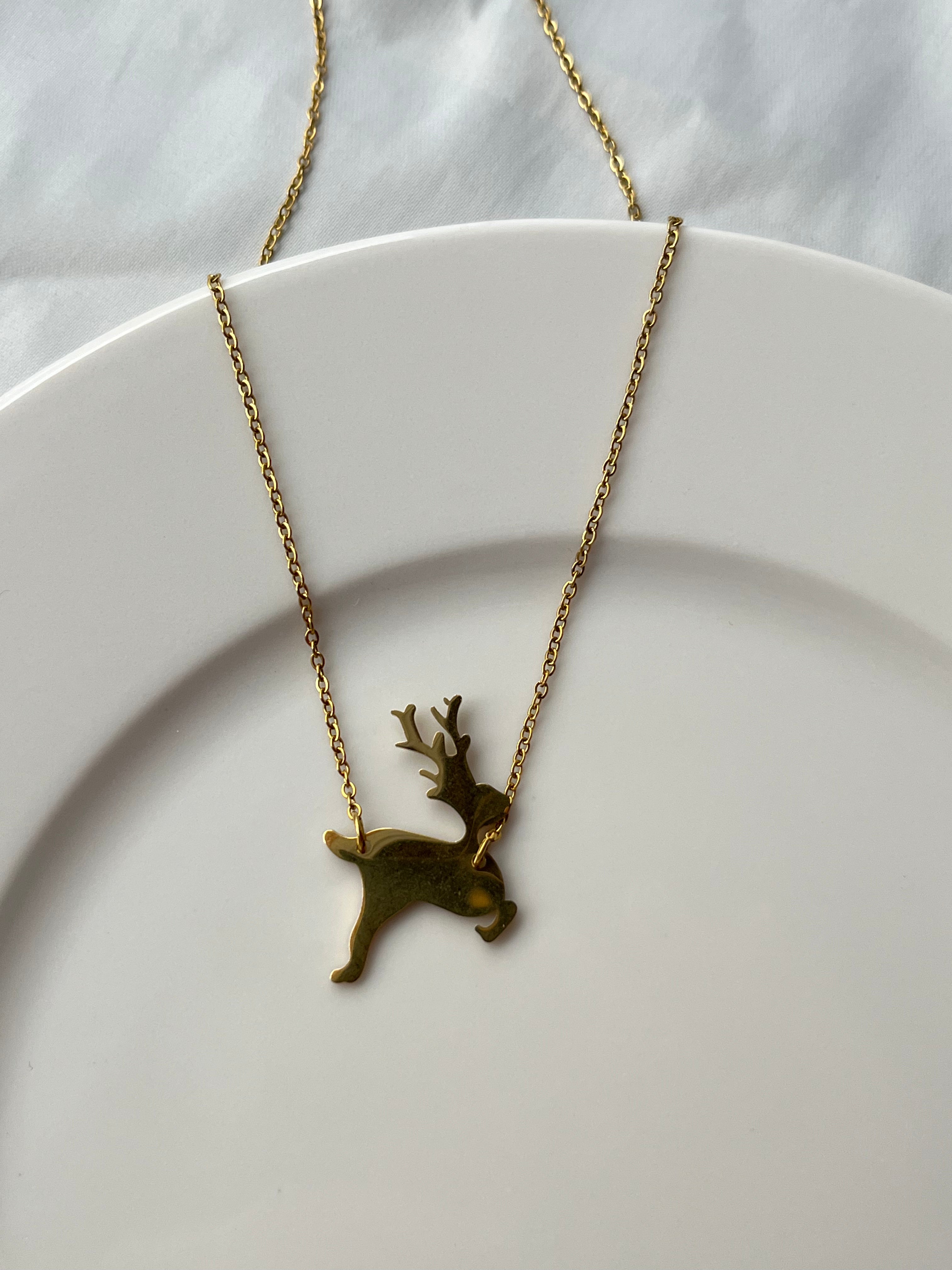 Deer Necklace