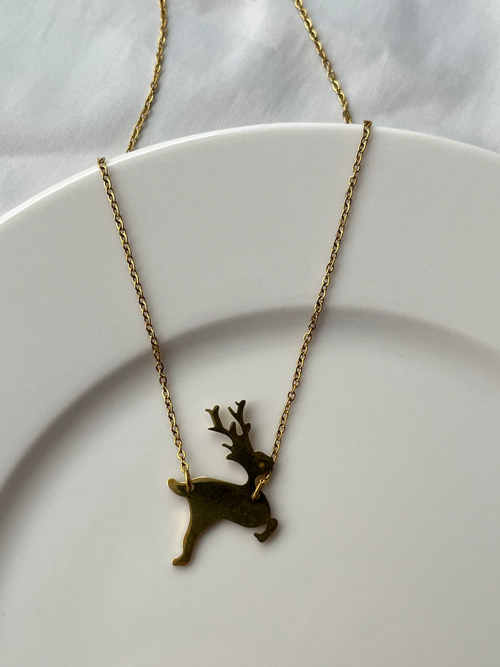 Deer Necklace