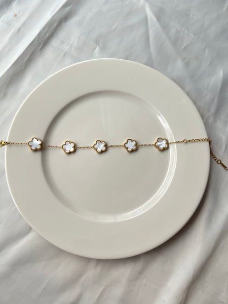 White Rose Bracelet