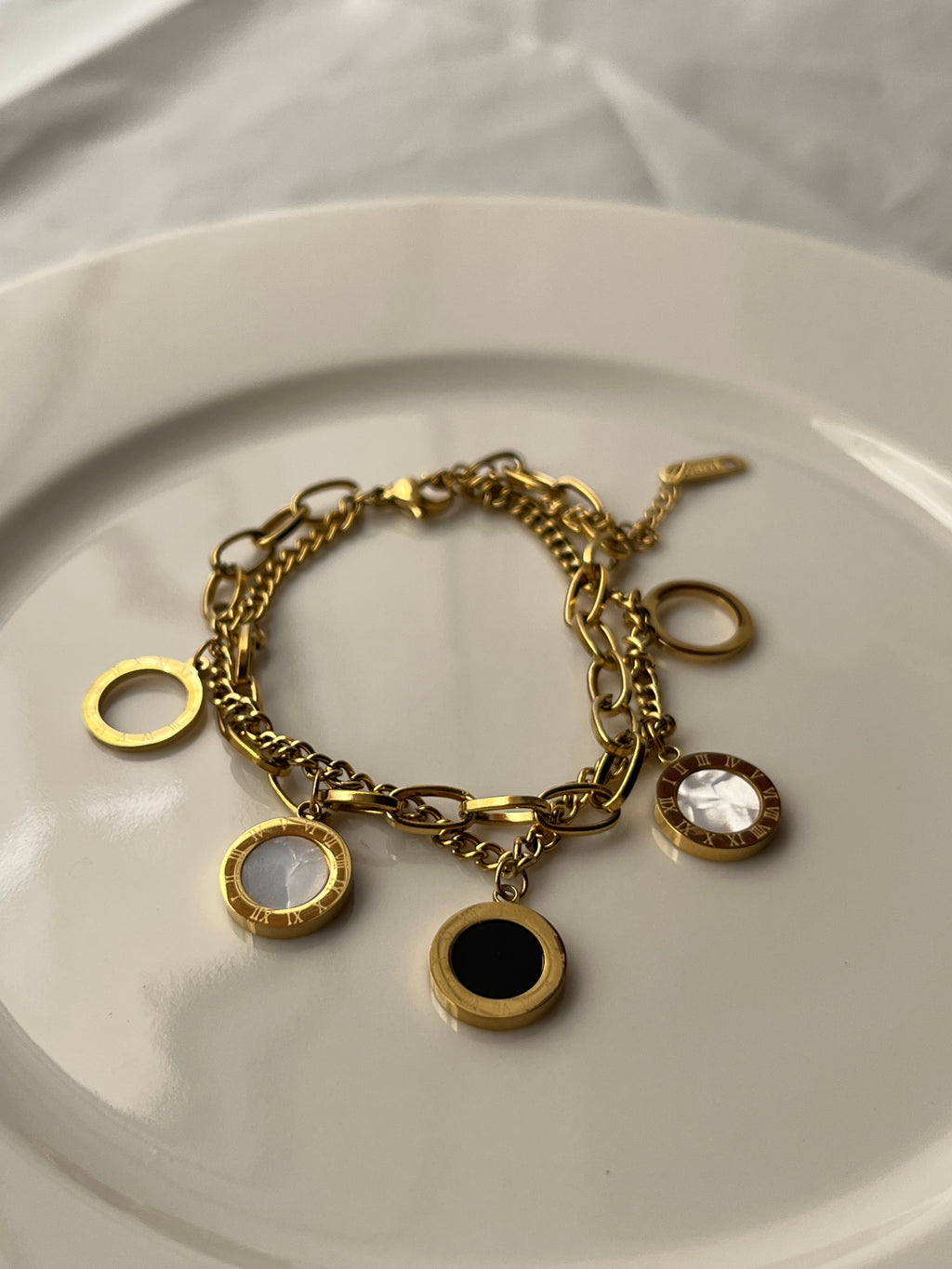 Bvlgari Style Double Layer Bracelet