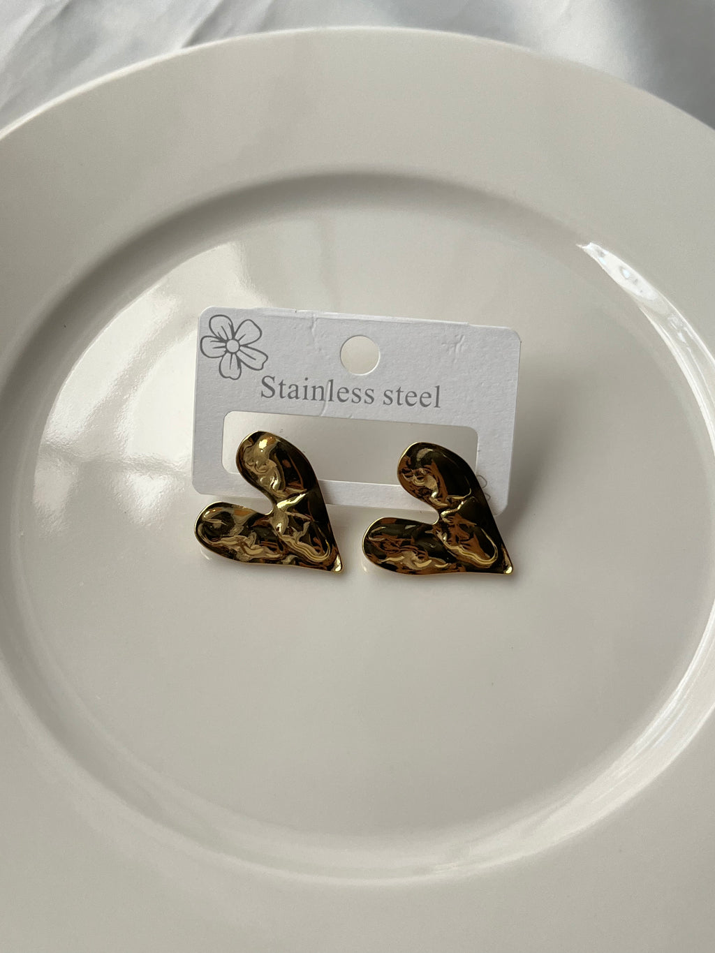 Chunky Heart Earrings