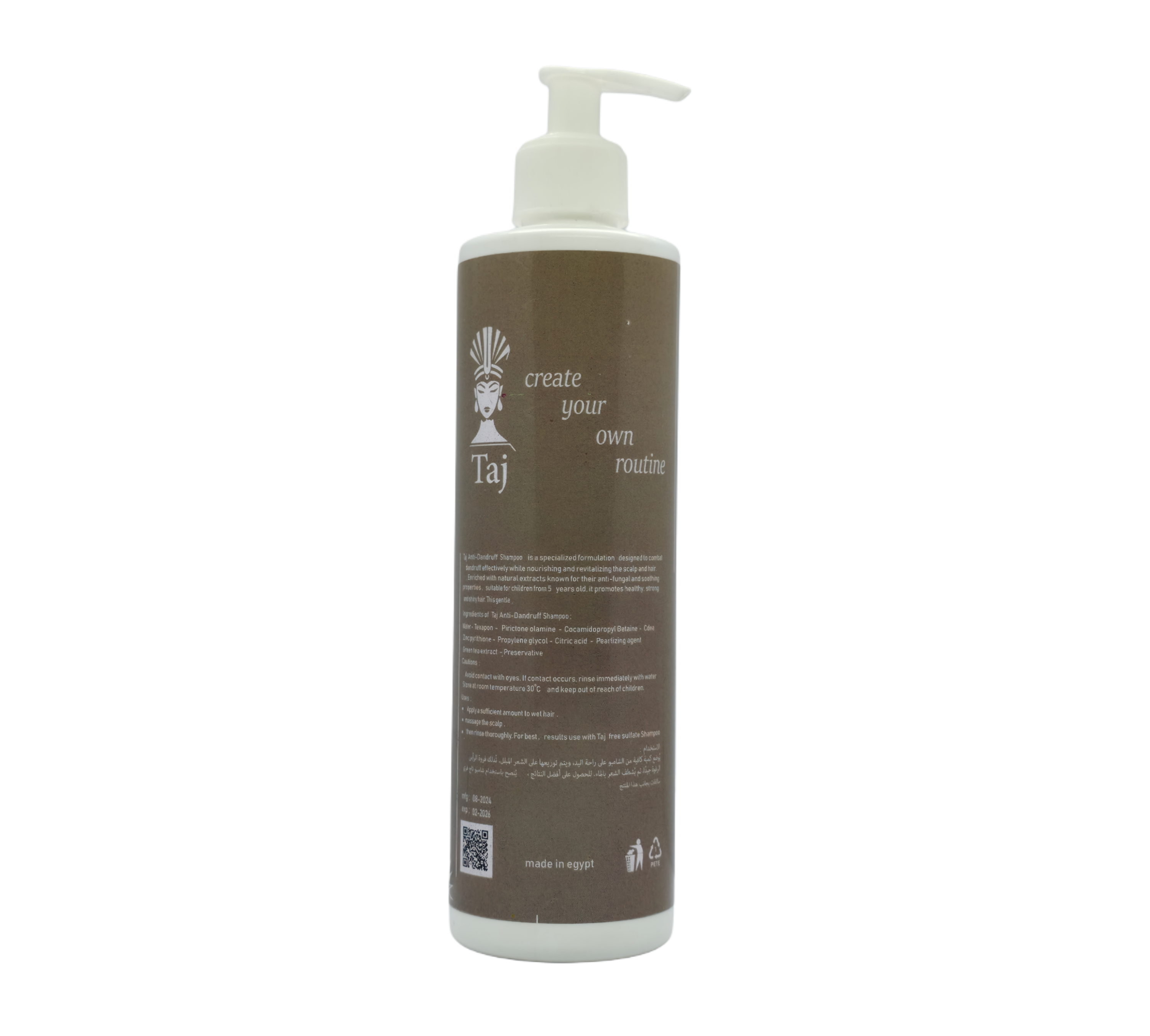 Taj – Anti-Dandruff Shampoo - 500ml