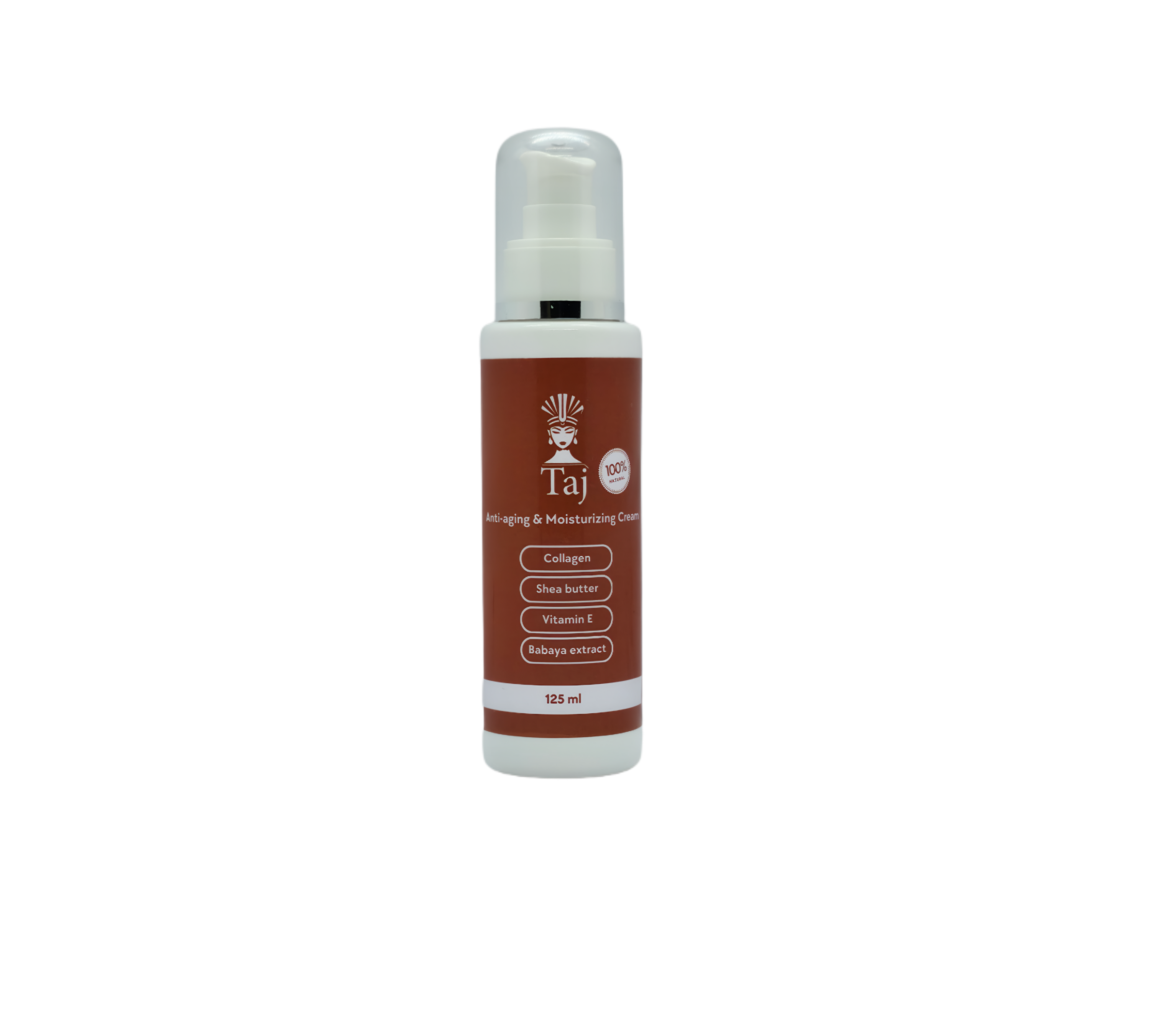 Taj – Anti-Aging & Moisturizing Cream with Collagen, Shea Butter, Vitamin E & Papaya Extract - 125ml