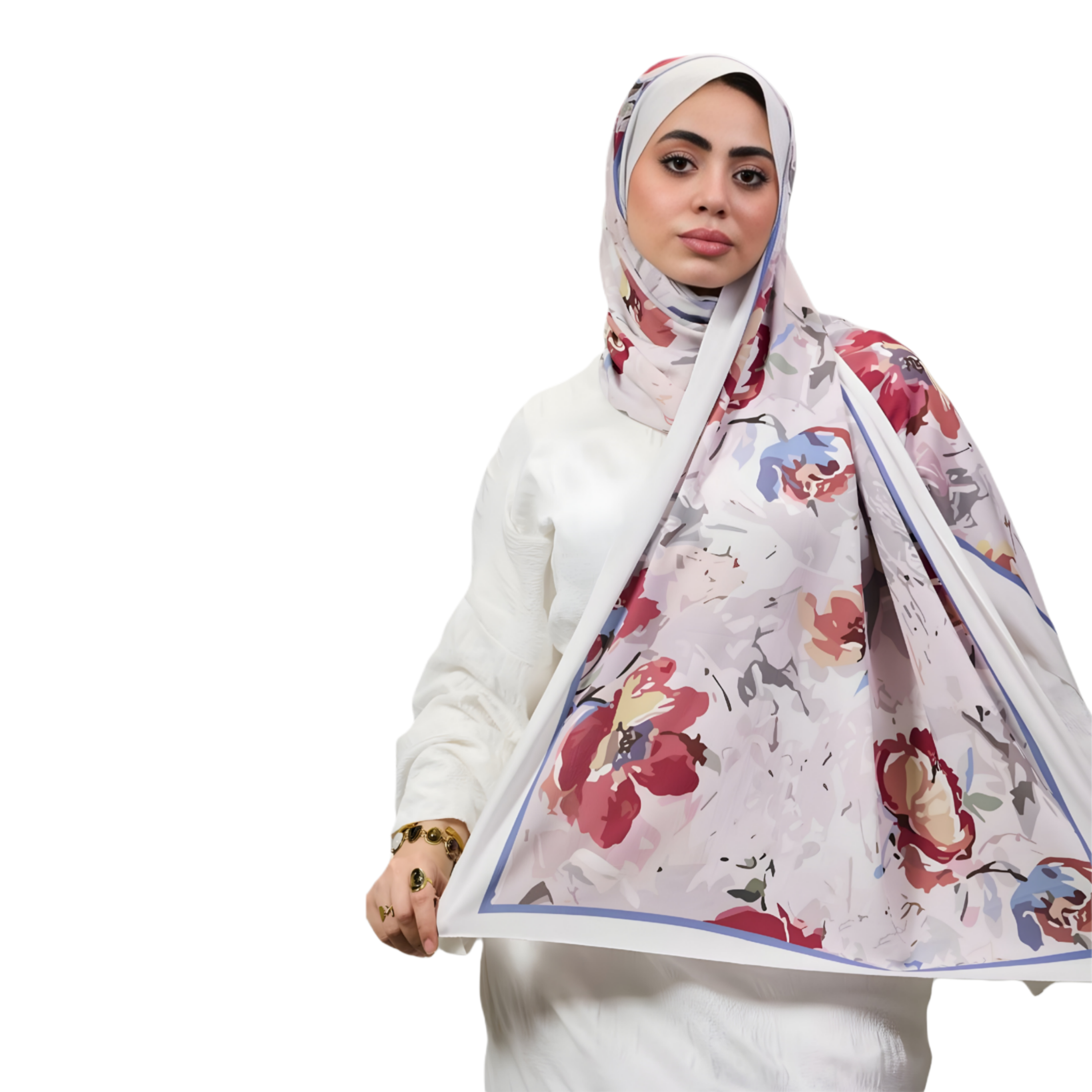Bold Blossom Scarf
