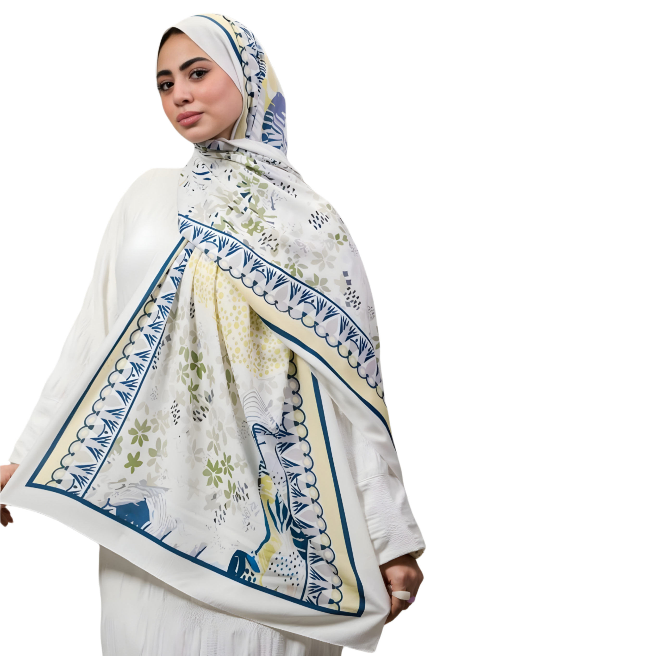 Botanical Harmony Scarf