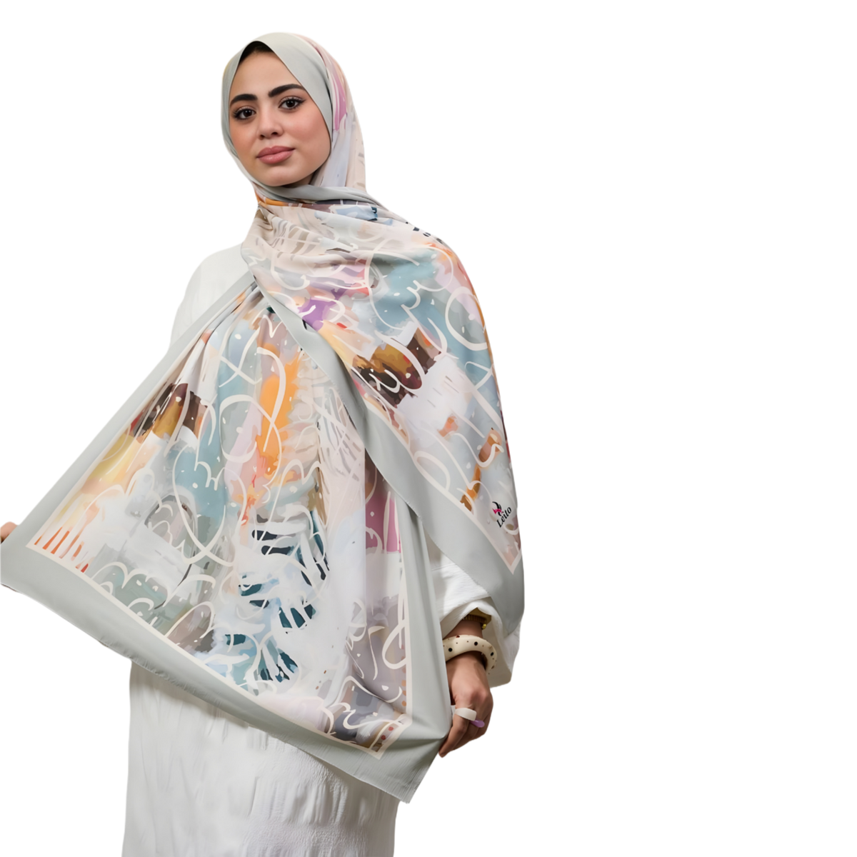 Abstract Harmony Scarf