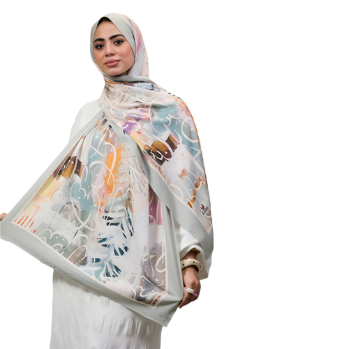Abstract Harmony Scarf